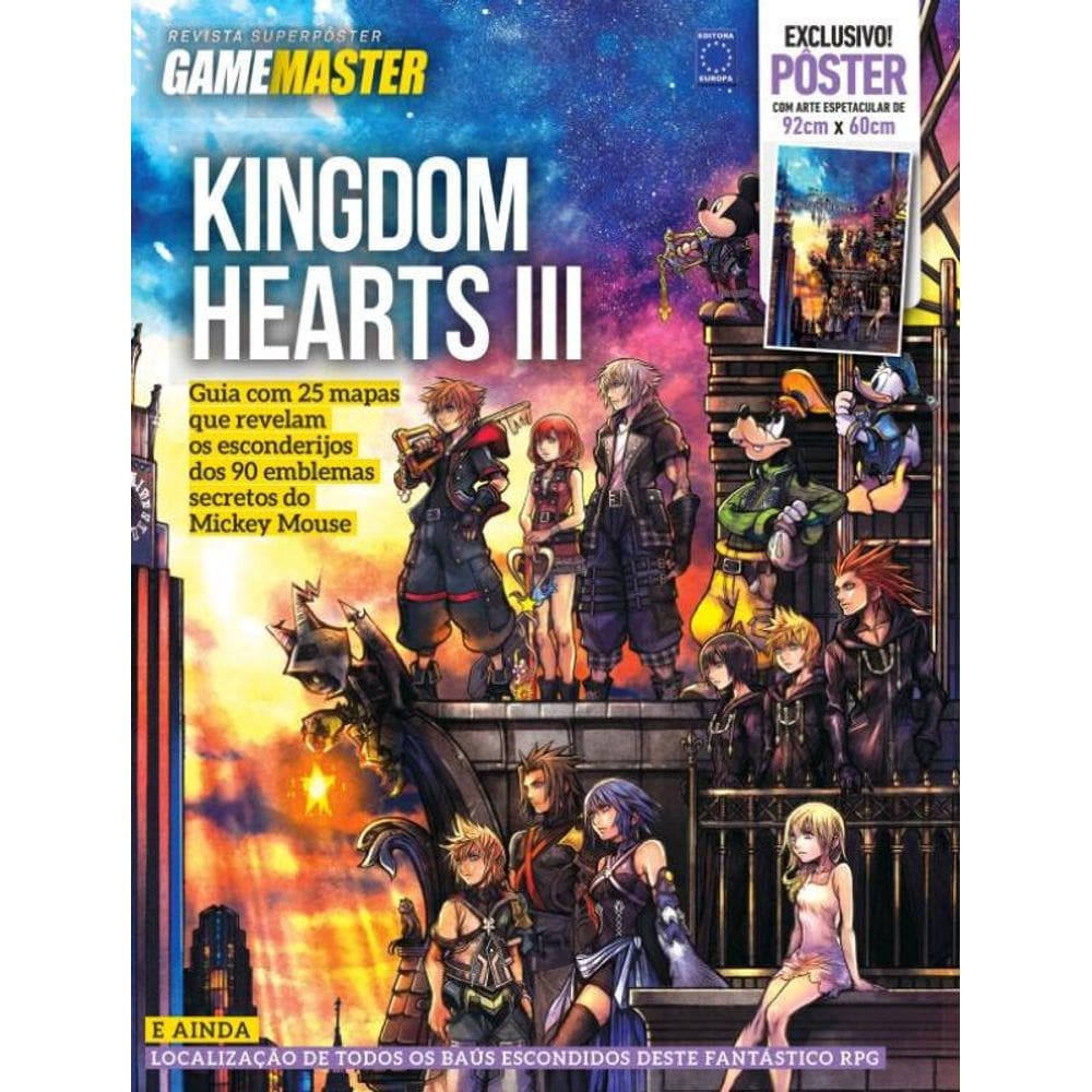 Superpôster Game Master - Kingdom Hearts