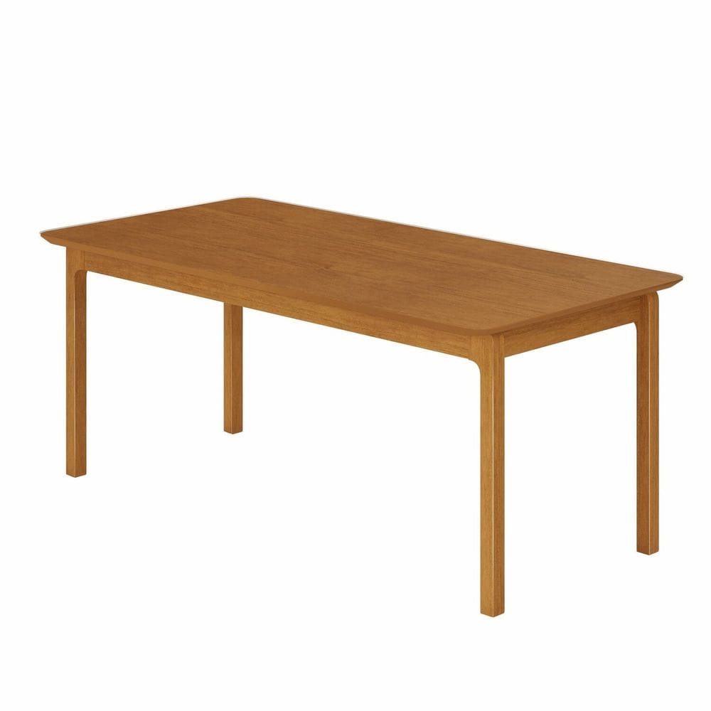 Mesa de Jantar Cativa 1,80cm X 0,90cm Retangular 6 Lugarestampo Mdf Cinamono