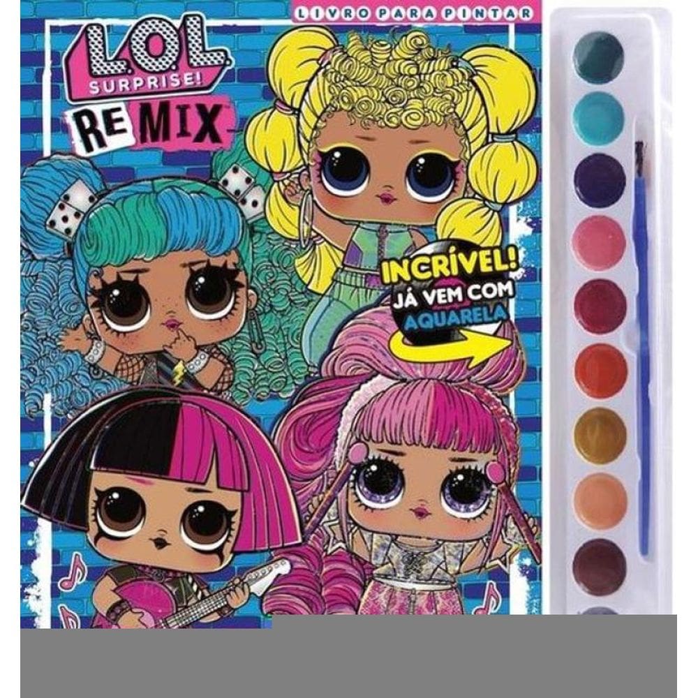 Lol Surprise Livro Para Pintar