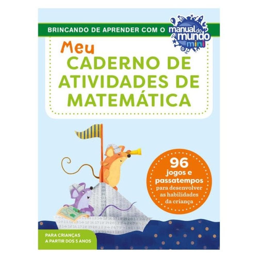 Meu Caderno De Atividades De Matemática