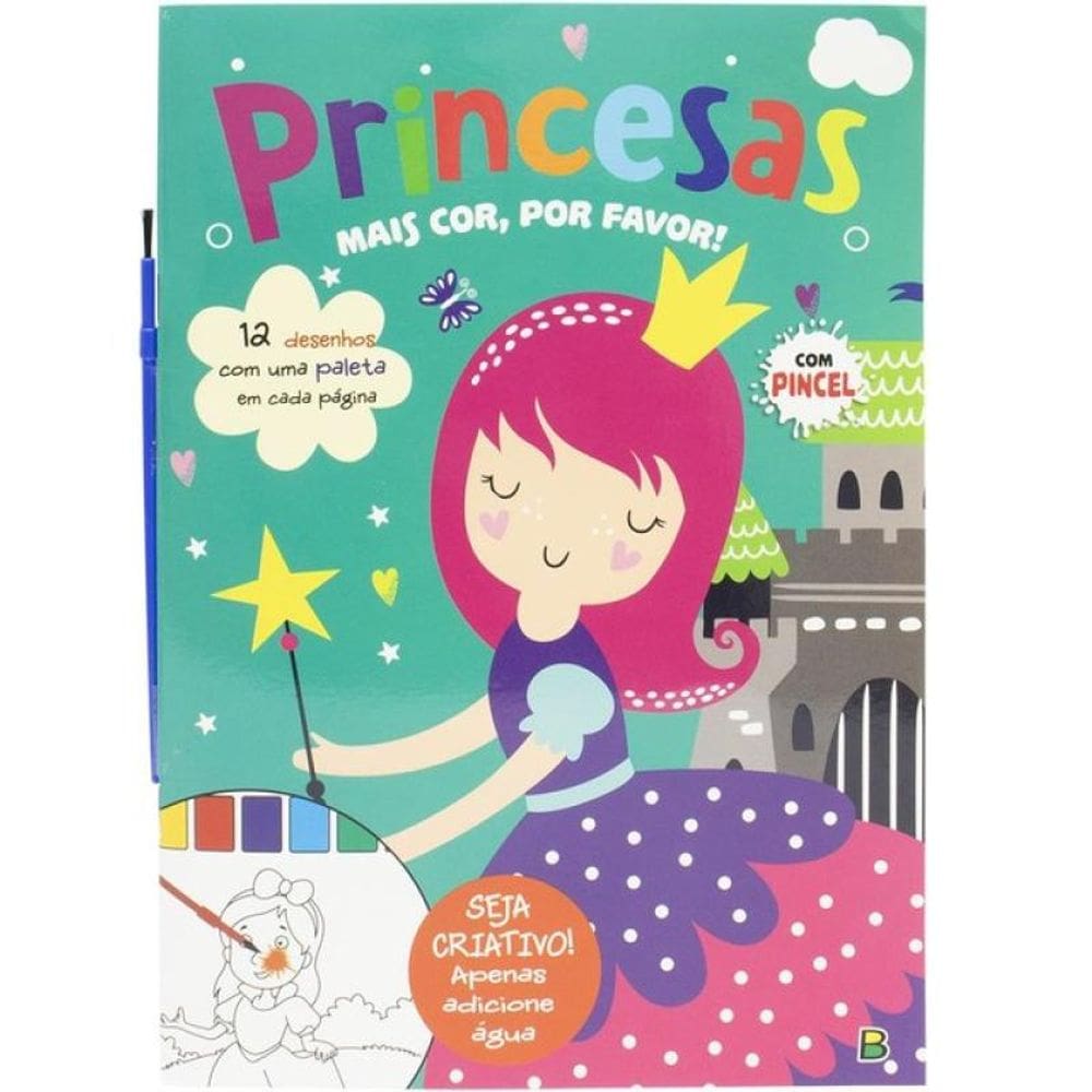 Mais Cor, Por Favor! Princesas