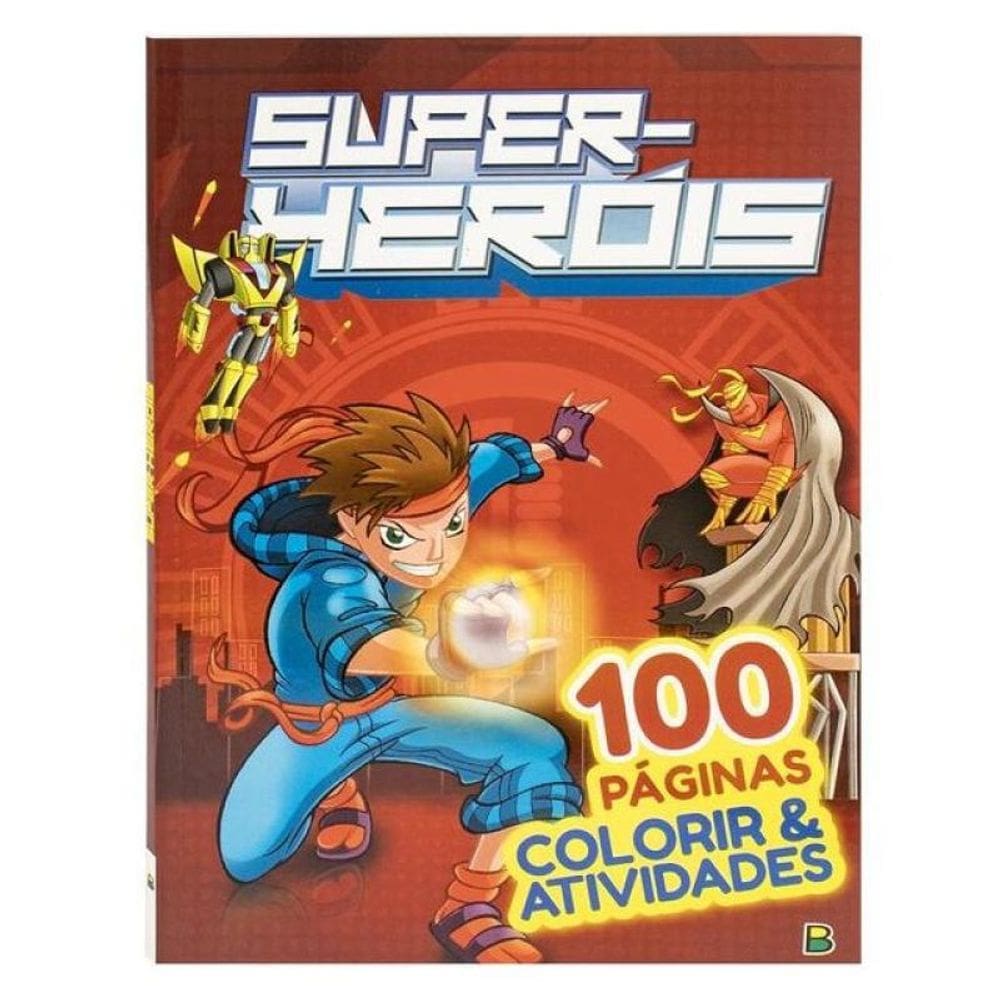Colorir & Atividades: Super-Heróis