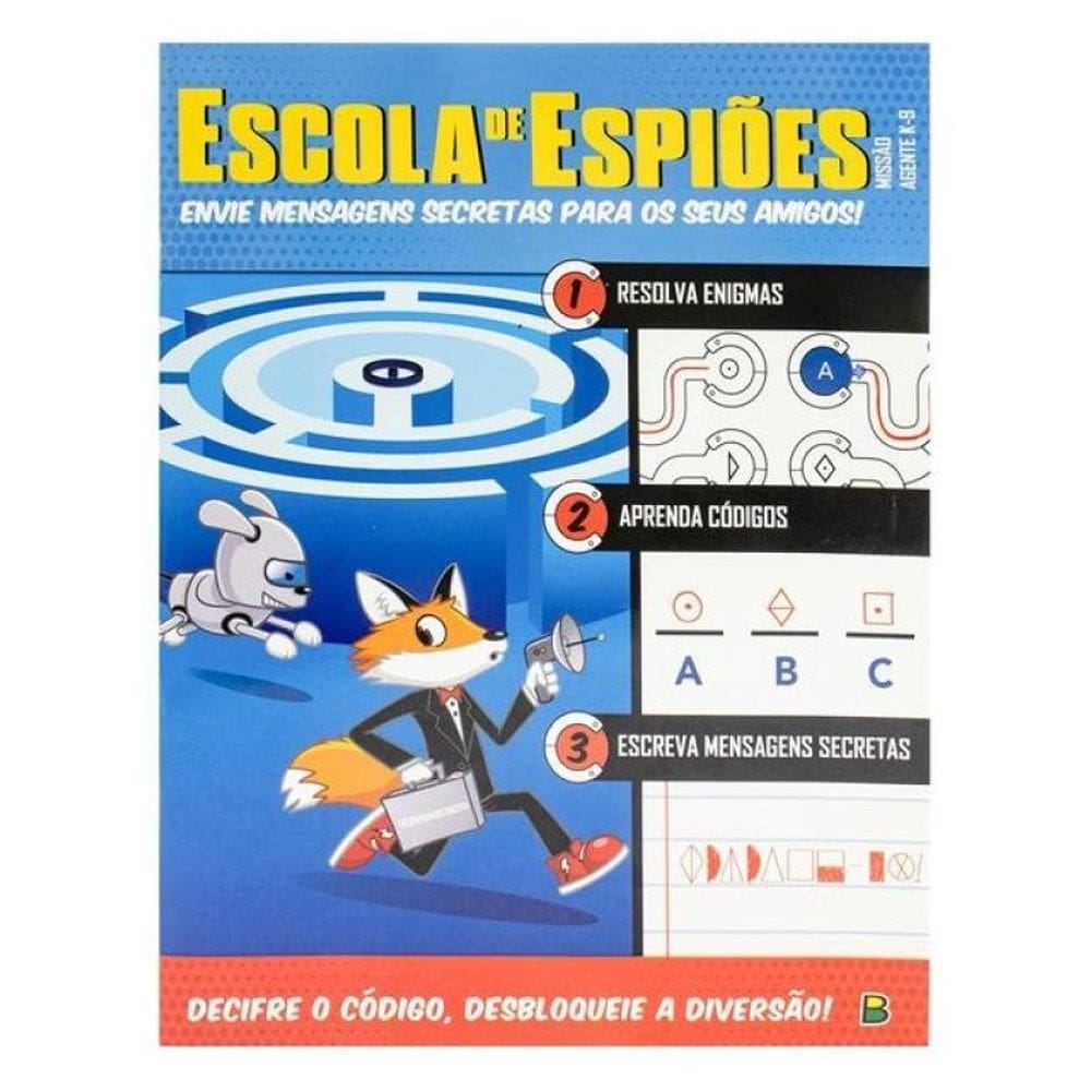 Escola De Espiões - Livro De Atividades: Missão Agente K-9