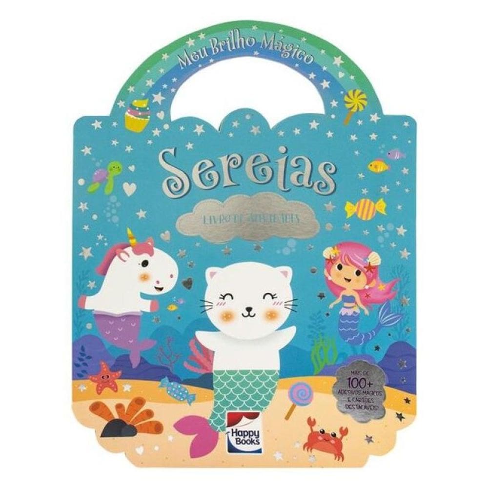 Meu Brilho Mágico! Livro De Atividades: Sereias