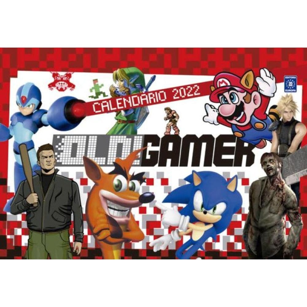 Calendário 2022 - Old!Gamer
