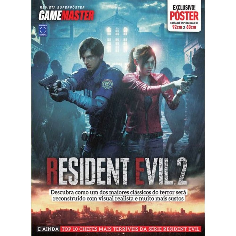Superpôster Game Master - Resident Evil 2