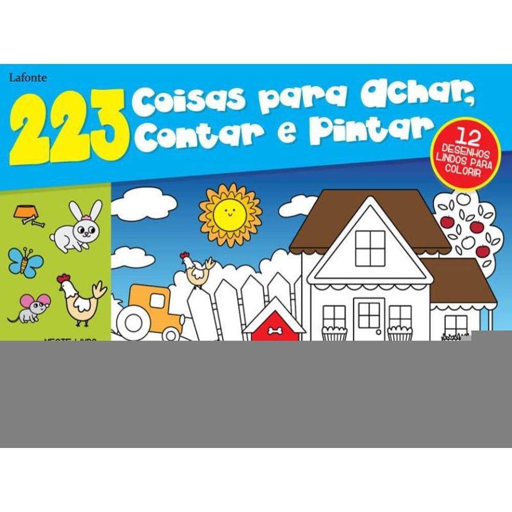 223 Coisas Para Achar, Contar E Pintar