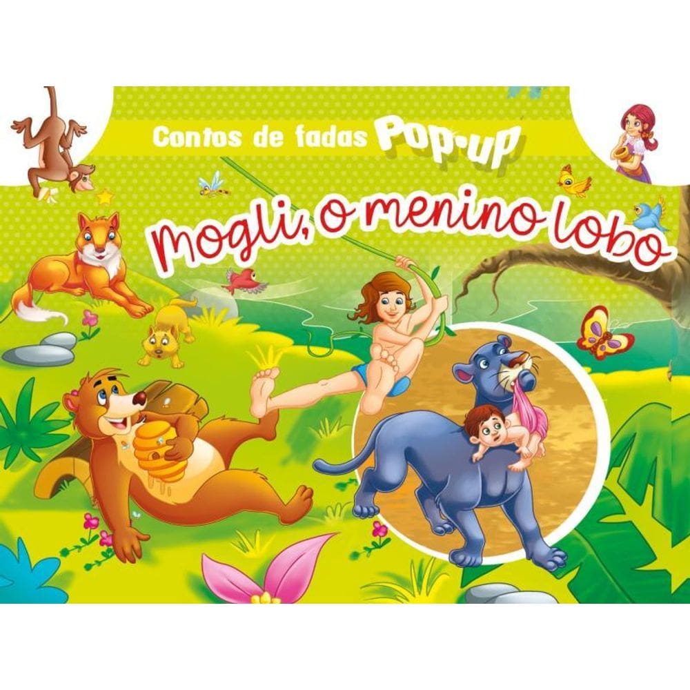 Mogli, O Menino Lobo - Contos De Fadas Pop-Up