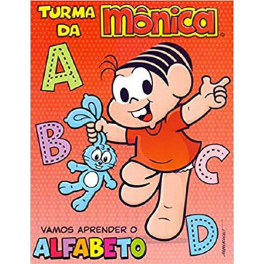 Turma Da Mônica - Vamos Aprender O Alfabeto
