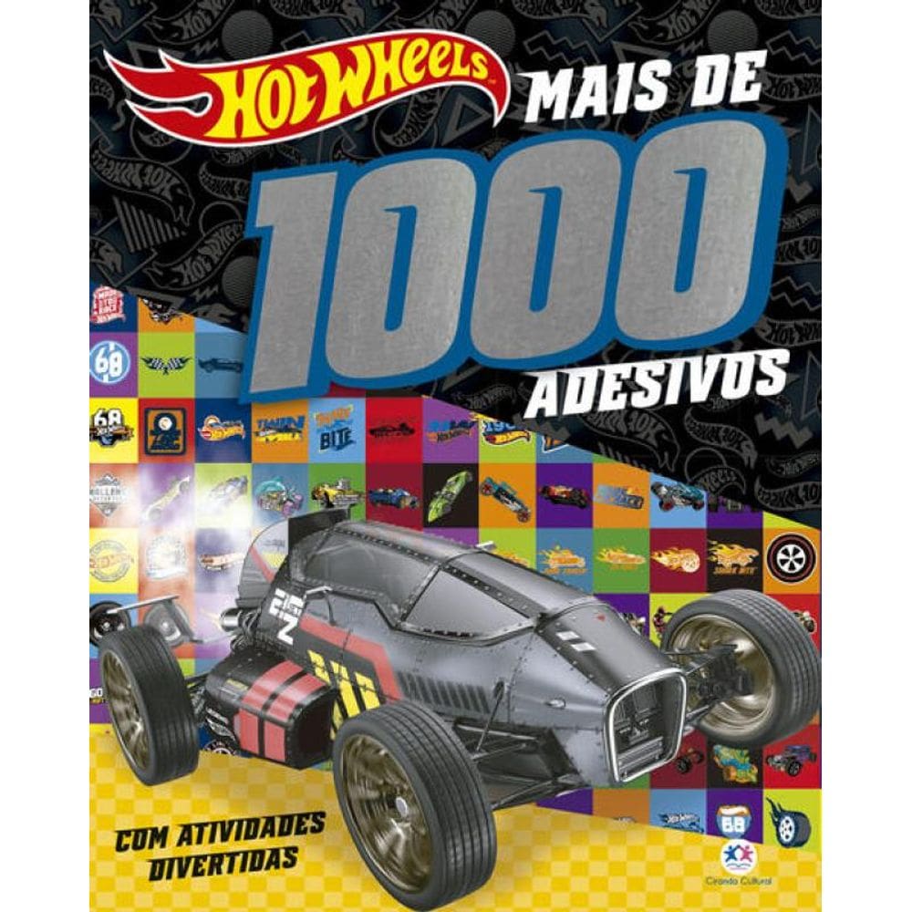 Hot Wheels - Mais De 1000 Adesivos