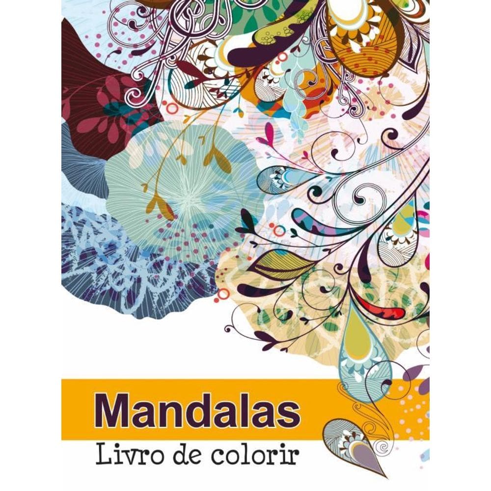 Mandalas Livro De Colorir