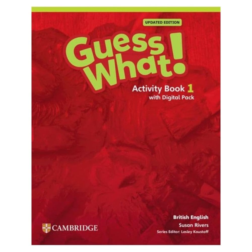 Guess What! 1 - Activity Book With Digital Pack - British English