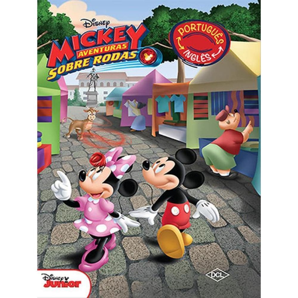 Disney - Bilíngue - Mickey - (Capa Almofadada)