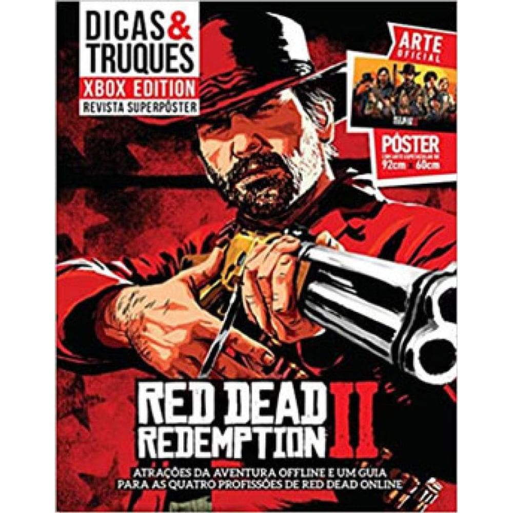Revista Superpôster Dicas E Truques Xbox Edition Edição 9 - Red Dead Redemption Ii