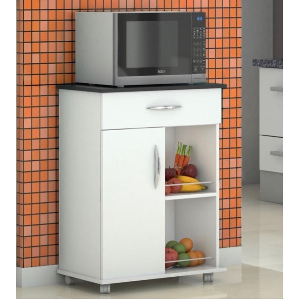 Armário Balcão Fruteira Suporte Microondas Cozinha Serviço