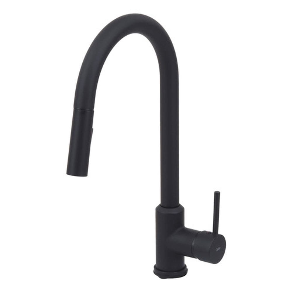 Torneira De Mesa Cozinha Gourmet Monocomando Preta Fosca