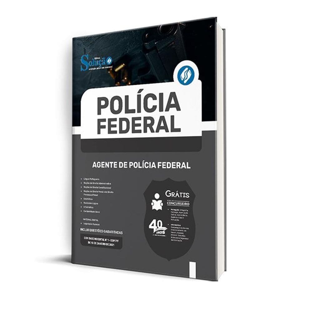 Apostila Polícia Federal Pf 2025 - Agente De Polícia Federal