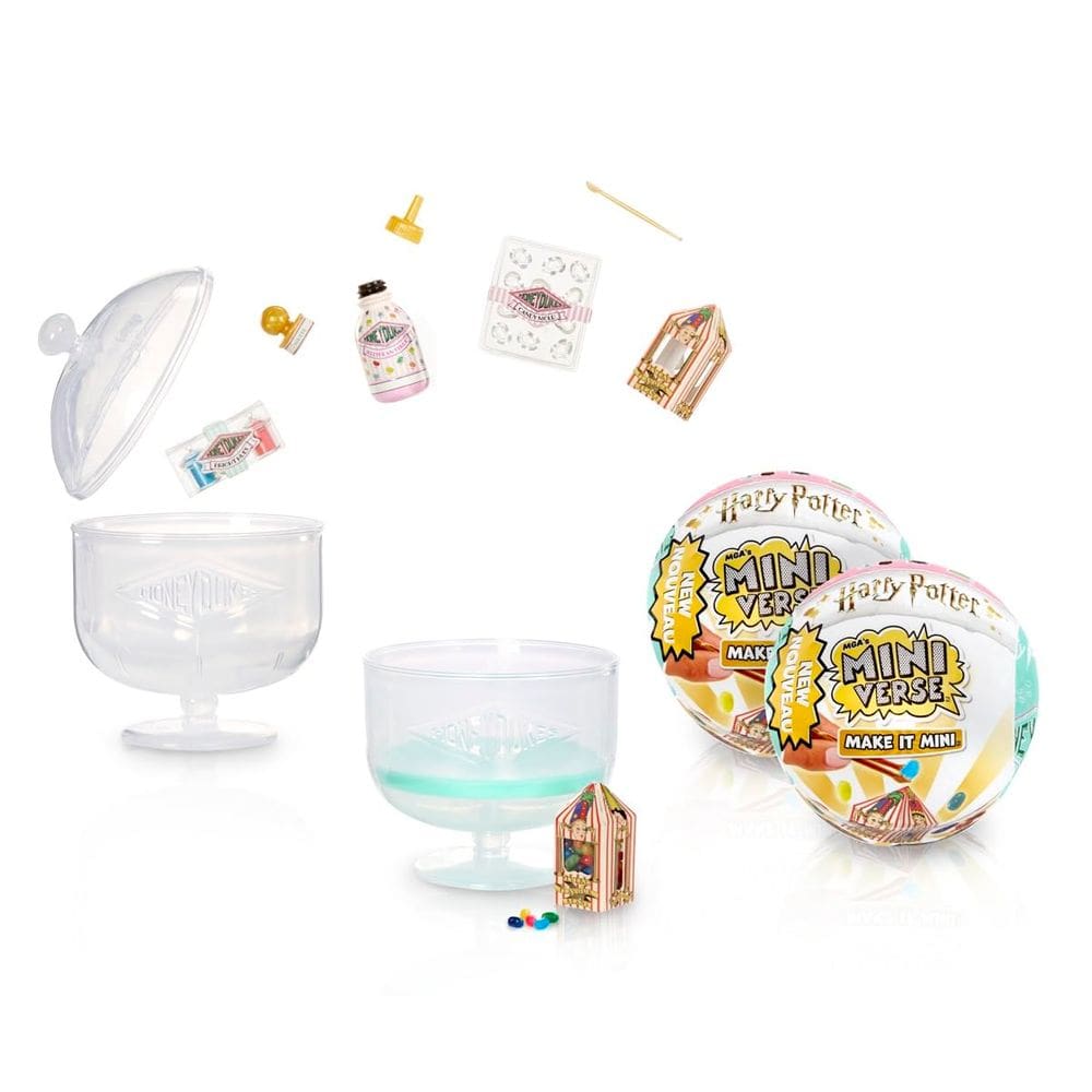 Mini Collectibles MGA Miniverse Make It Mini Honeydukes Harry Potter (pacote com 2)