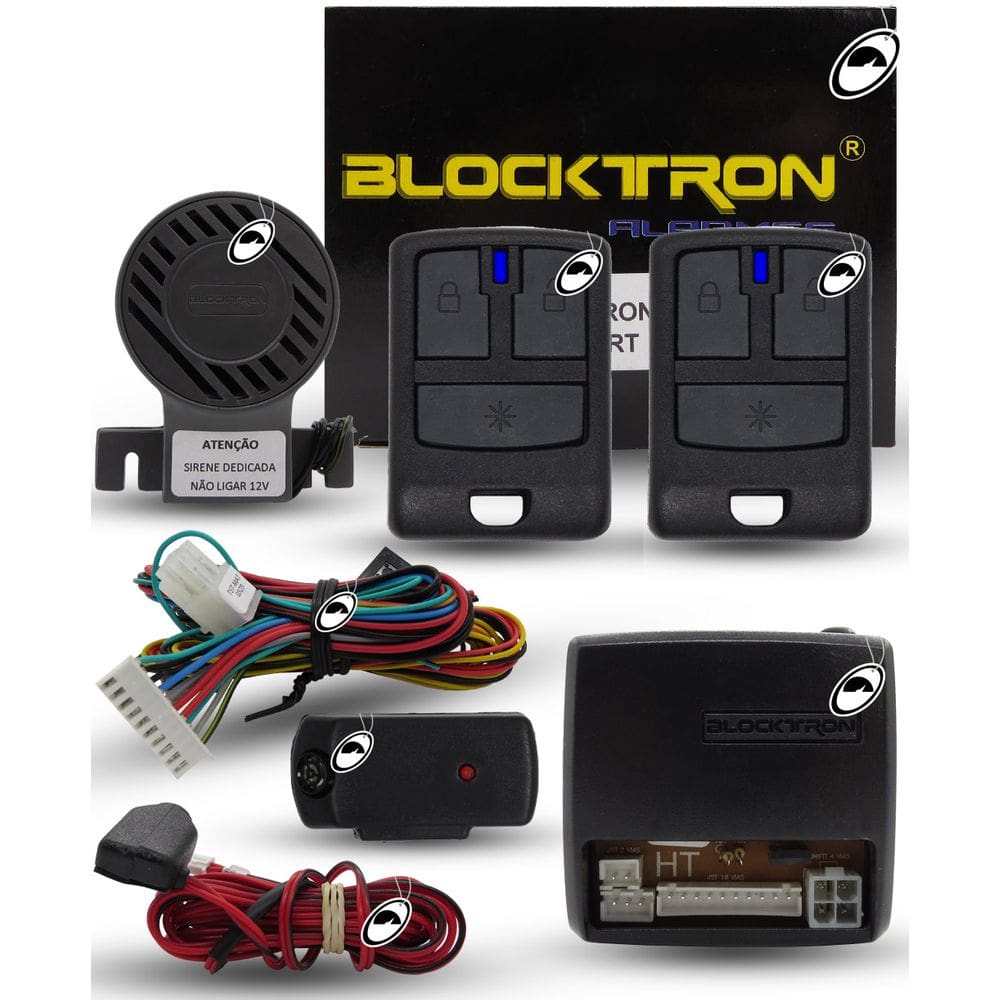 Alarme Automotivo Blocktron Comfort 2 Controles Sirene