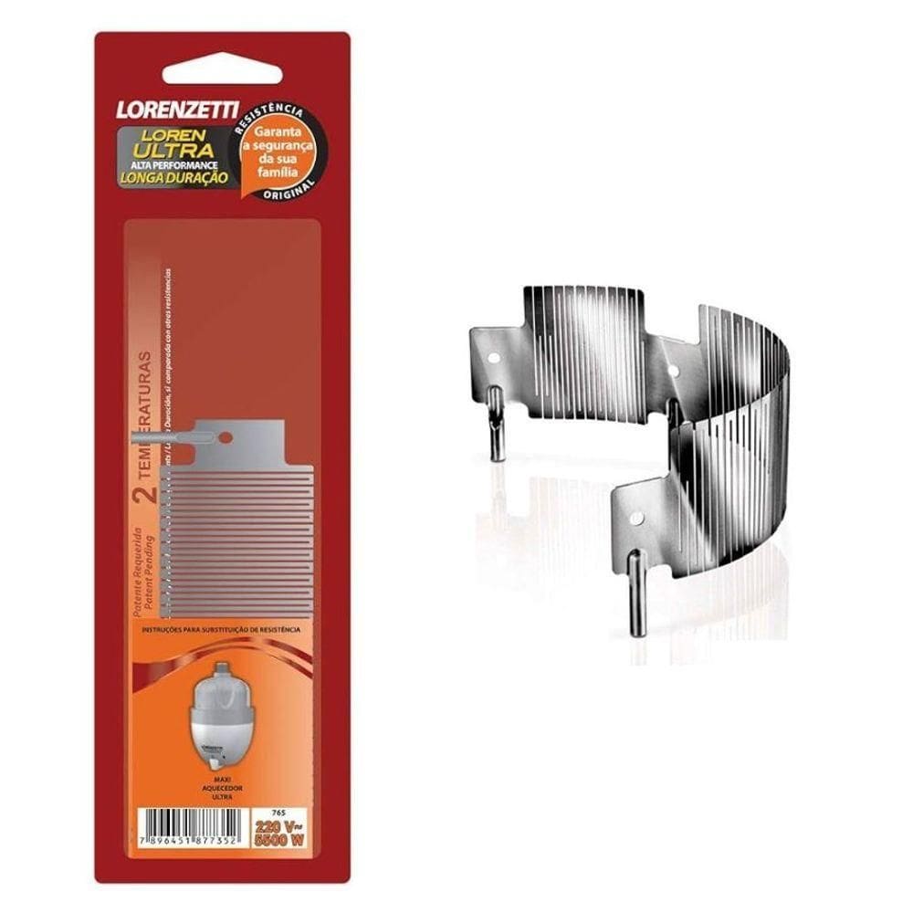 Resistência Lorenzetti 765 Aquecedor Maxi Ultra 220v~5500w