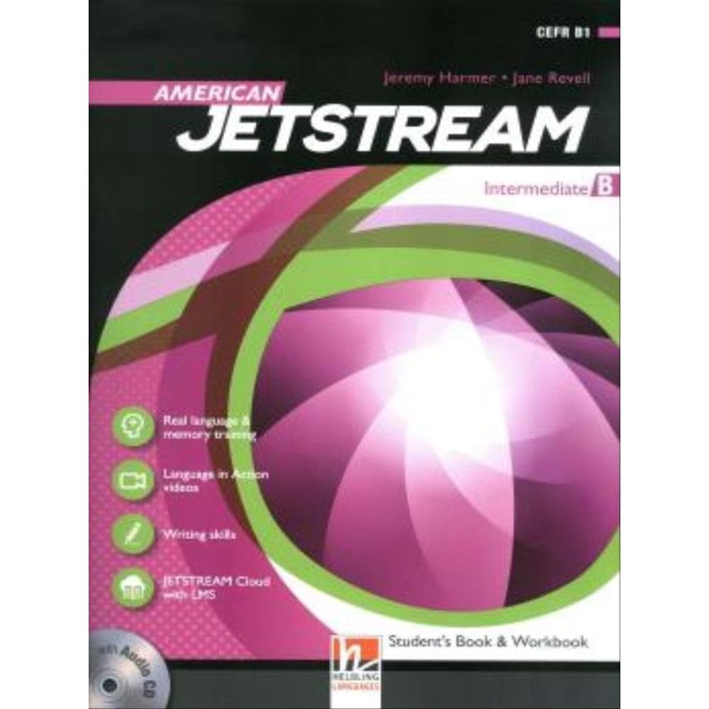 American Jetstream Intermediate B - Student`S Book And Workbook With Audio Cd And E-Zone