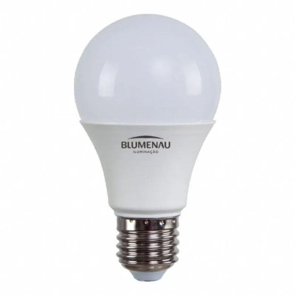 Lâmpada Led A60 Blumenau 9w-6500k Luz Branco Frio