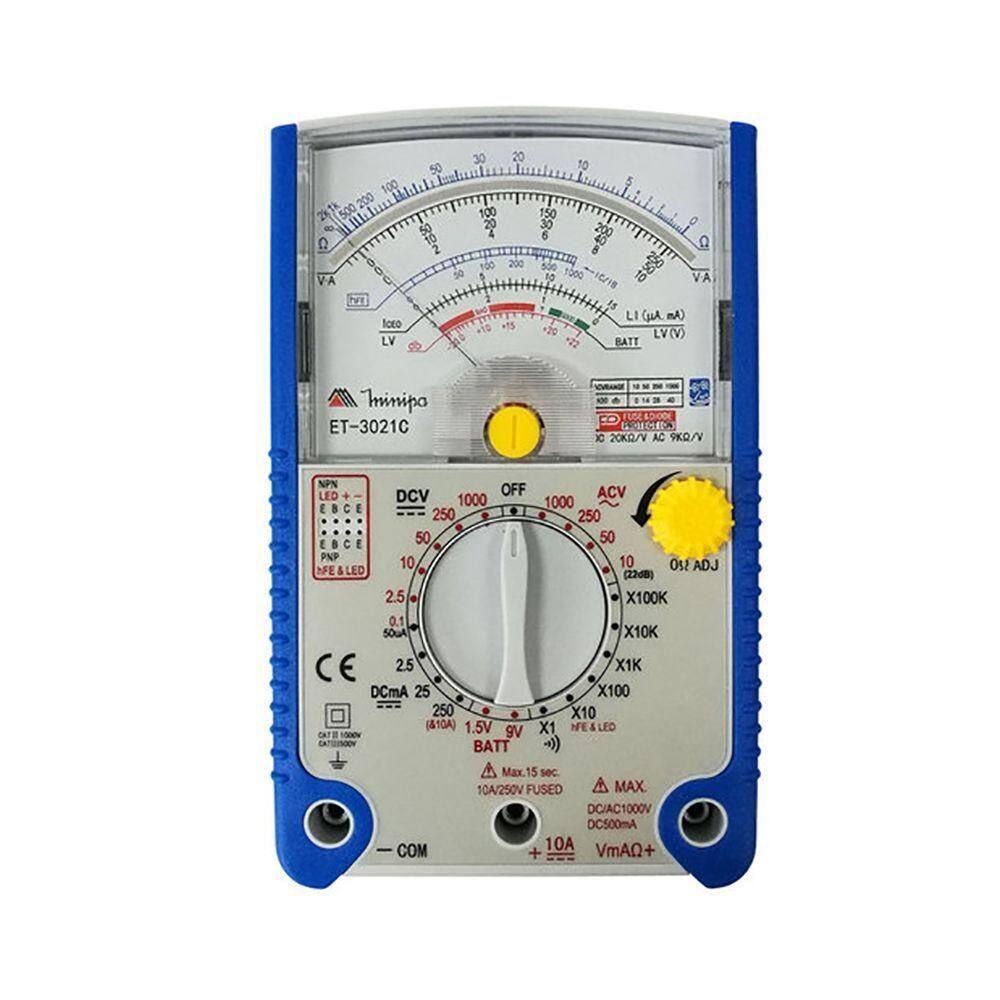 Multimetro Analogico Minipa Et-3021c Tensao Ac-dc Cat Iii