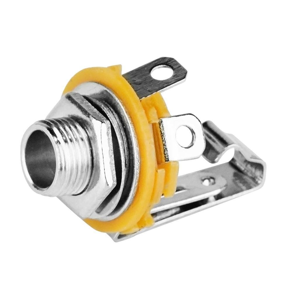 Conector Jack P10 Mono Fechado Para Painel E Instrumentos