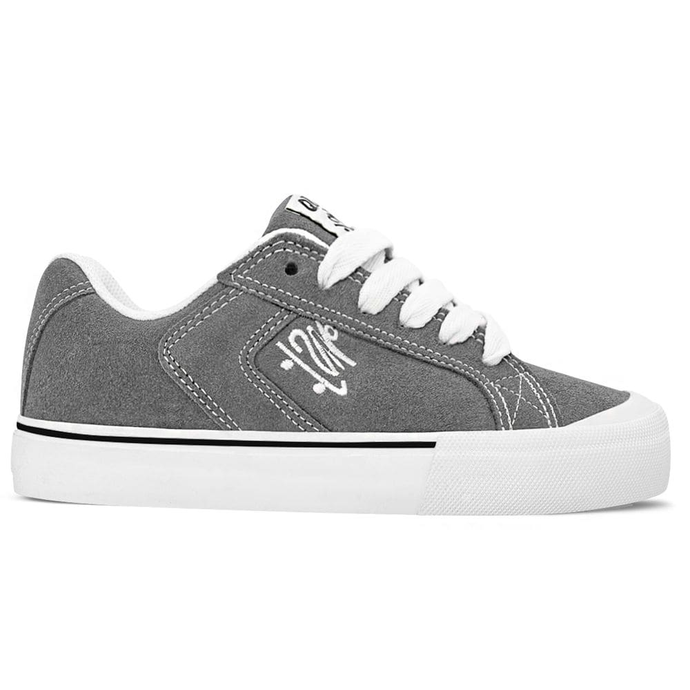 Tênis Qix Unissex Camurça Chorão Park Grafite Latex | Cinza