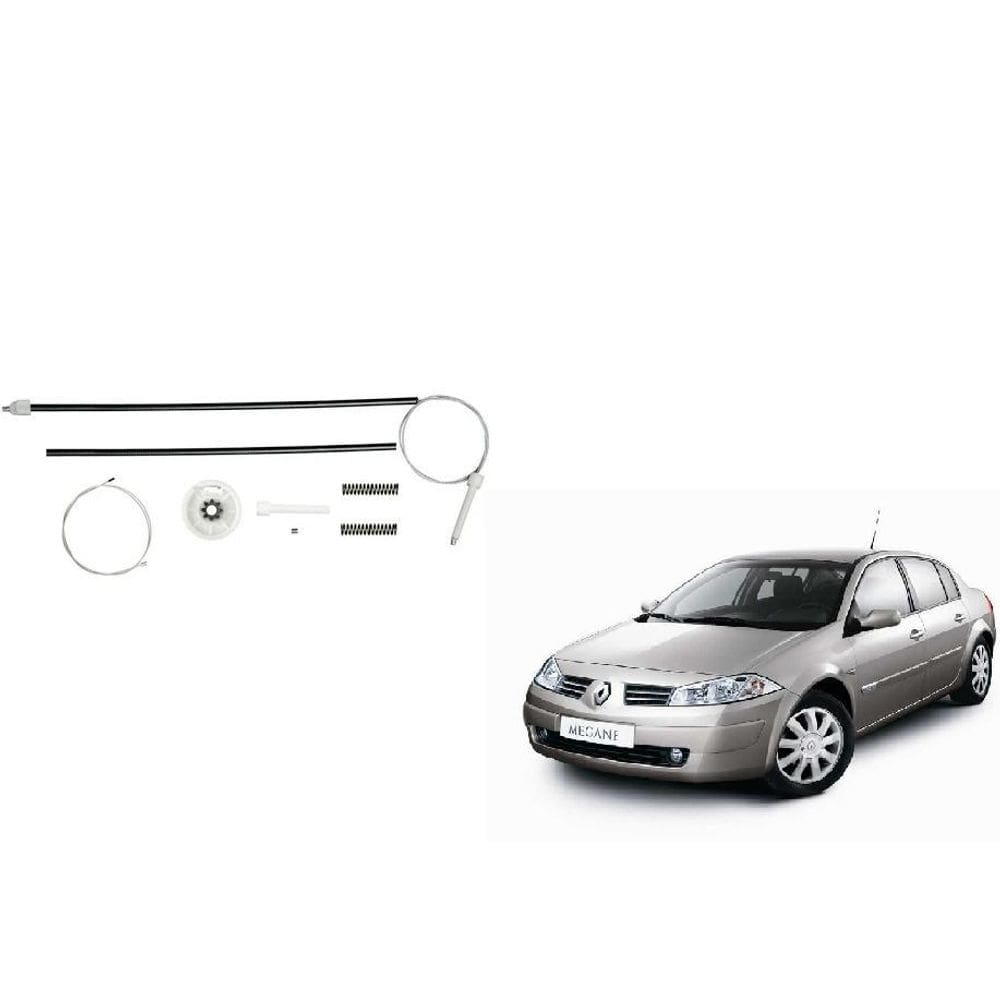 Kit Reparo Maquina Vidro Elétrico Megane Grantur E Sedam