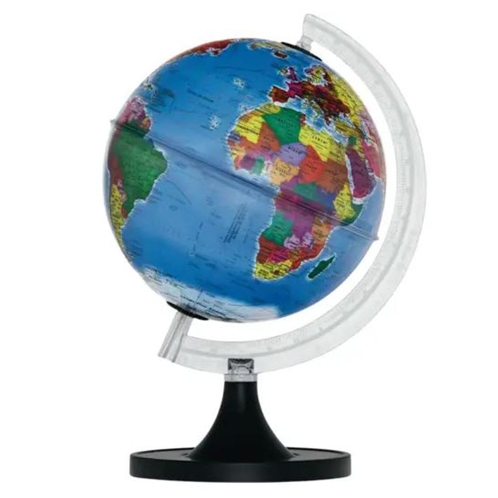 Globo Terrestre Gênio Político - 21cm