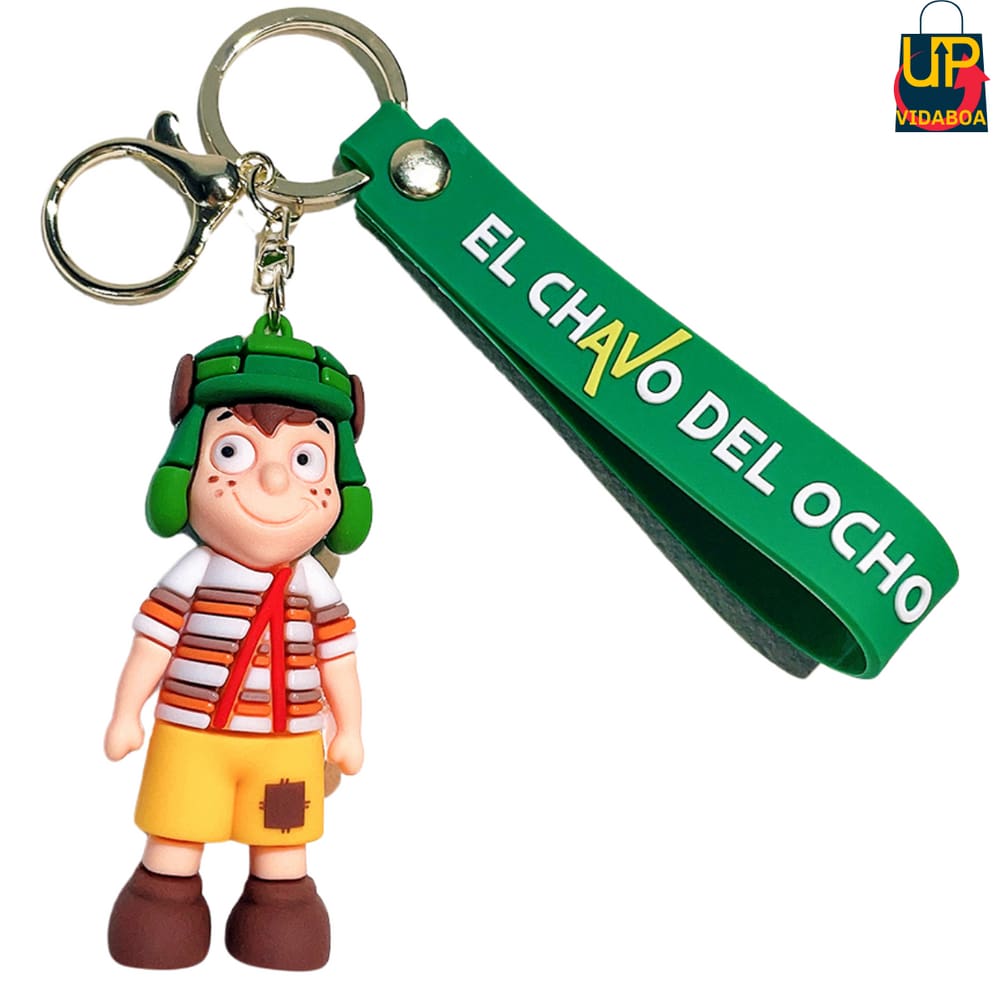 Chaveiro Turma do Chaves - com Boneco Chaves