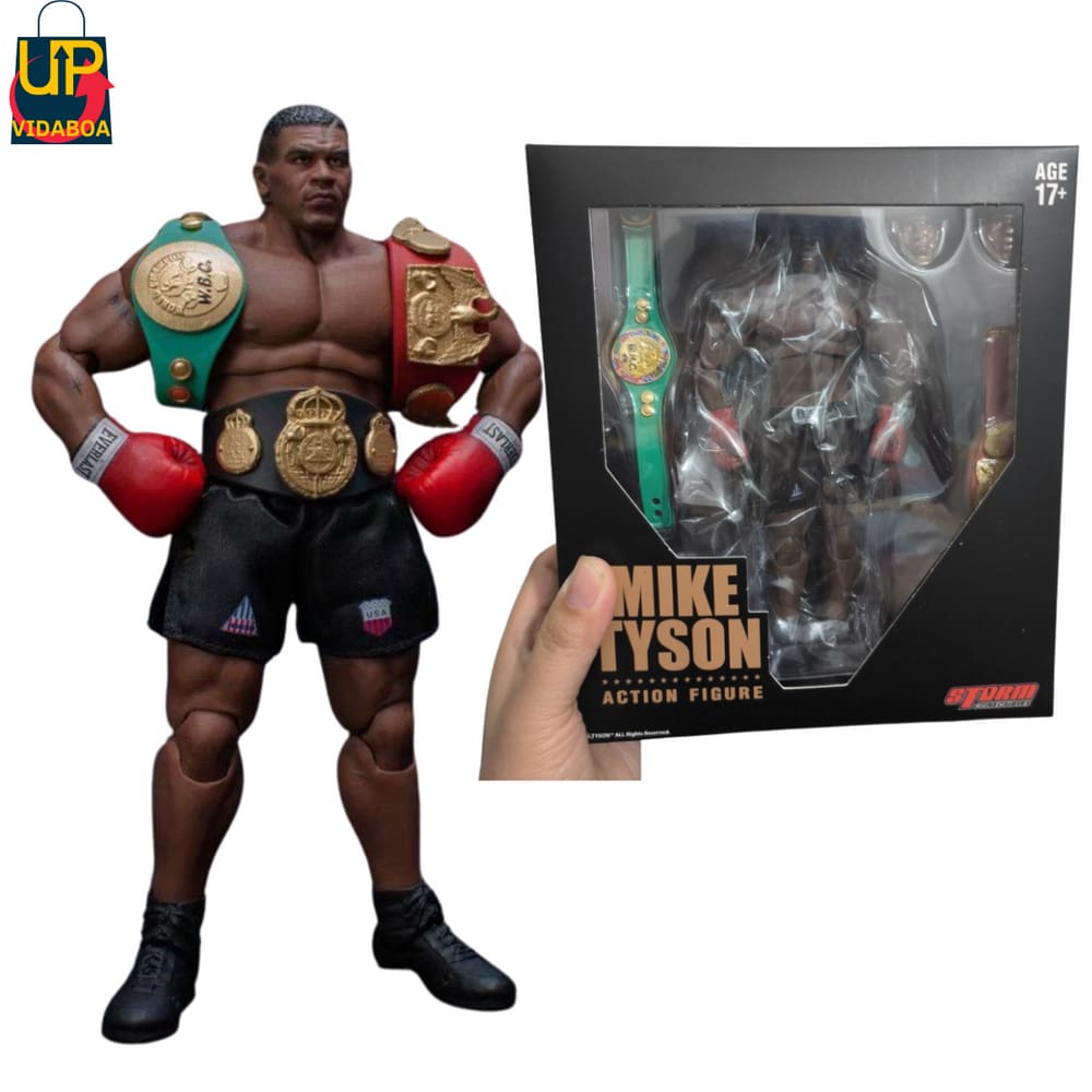 Boneco Articulado Mike Tyson - Action Figure 18cm
