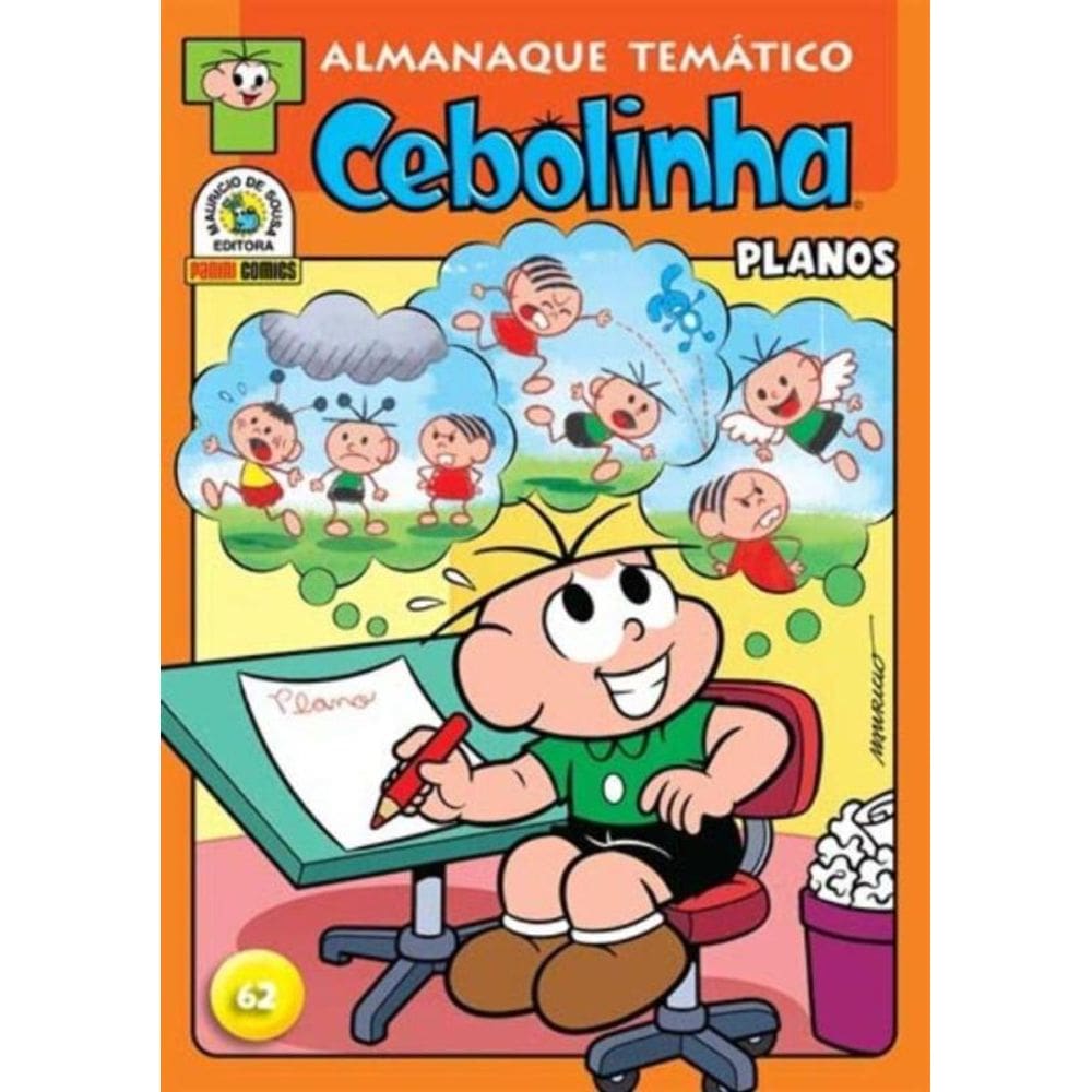 Almanaque Temático Cebolinha - Vol. 62 - Planos