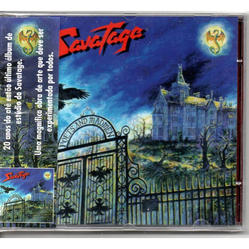 Savatage - Poets And Madmen - Cd Acrílico