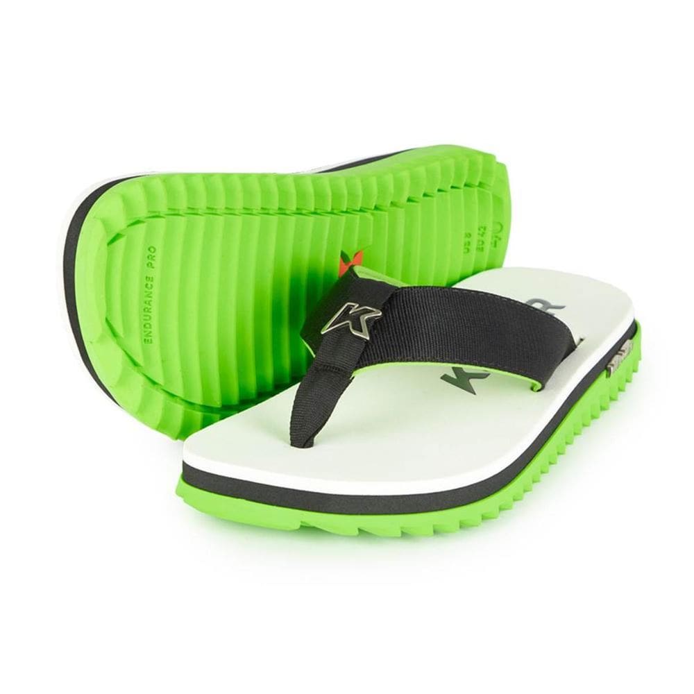 Chinelo Kenner Kivah Line Masculino - Branco e Verde