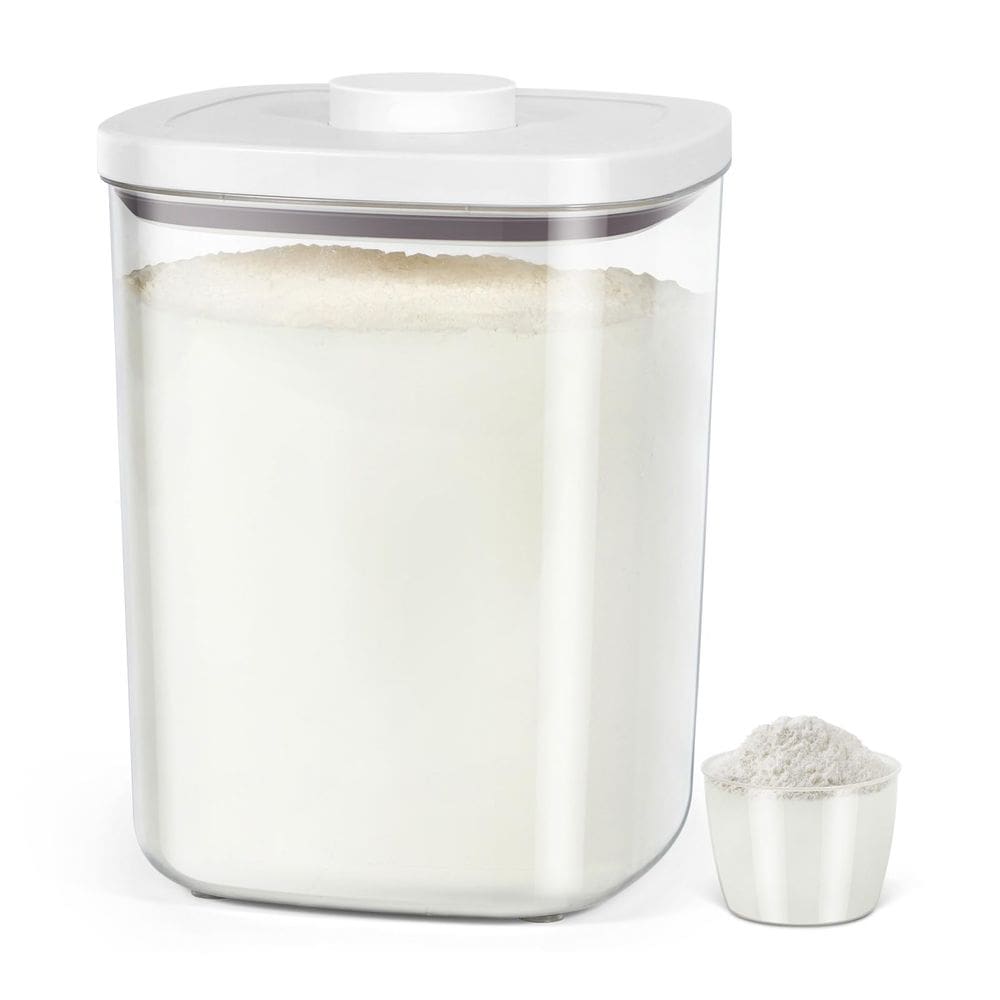 Recipiente de arroz TBMAXS Hermético de 11,3 L em plástico PET transparente