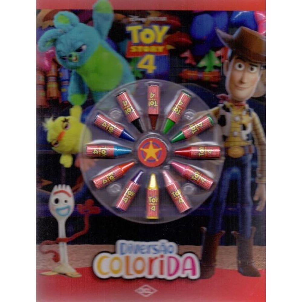 Disney - Diversão Colorida - Toy Story 4