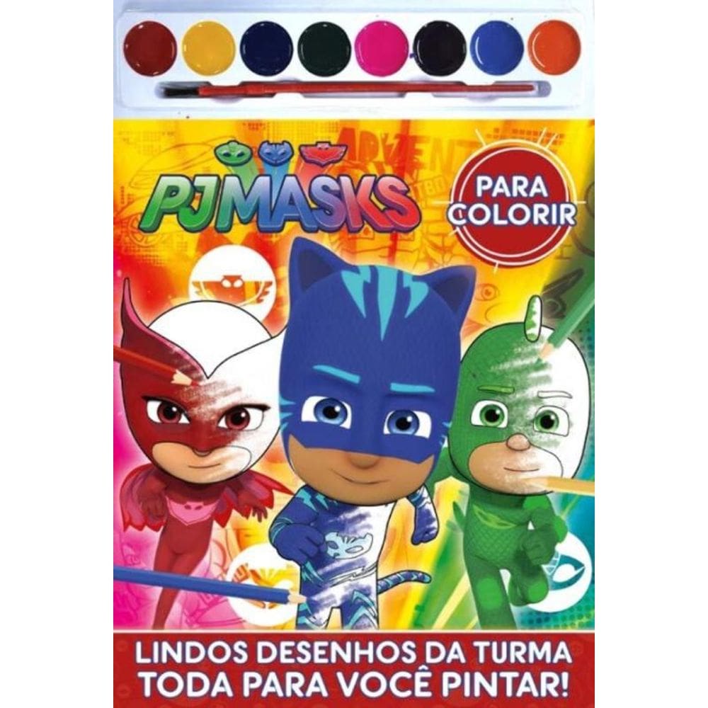Pj Masks - Para Colorir
