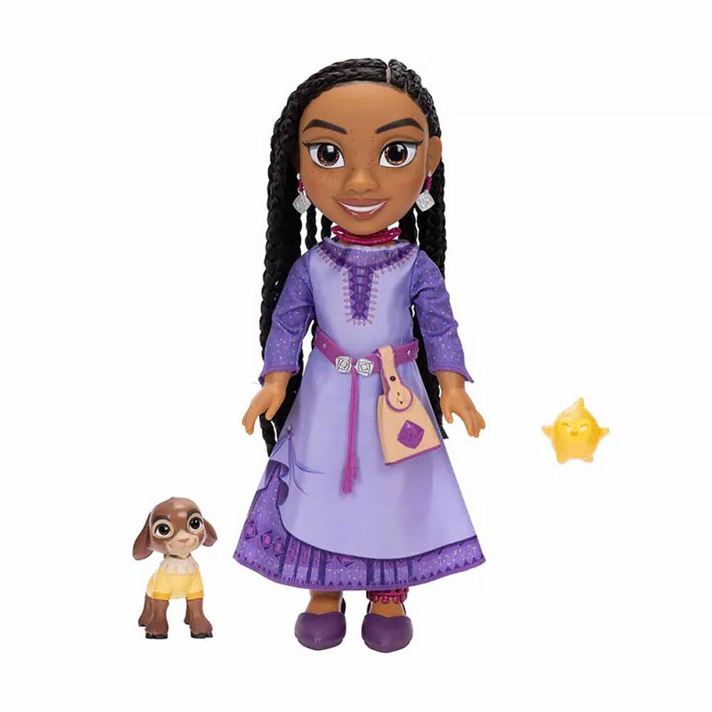 Boneca Musical Asha e Valentino O Poder Dos Desejos Disney 35cm 3854 - Sunny