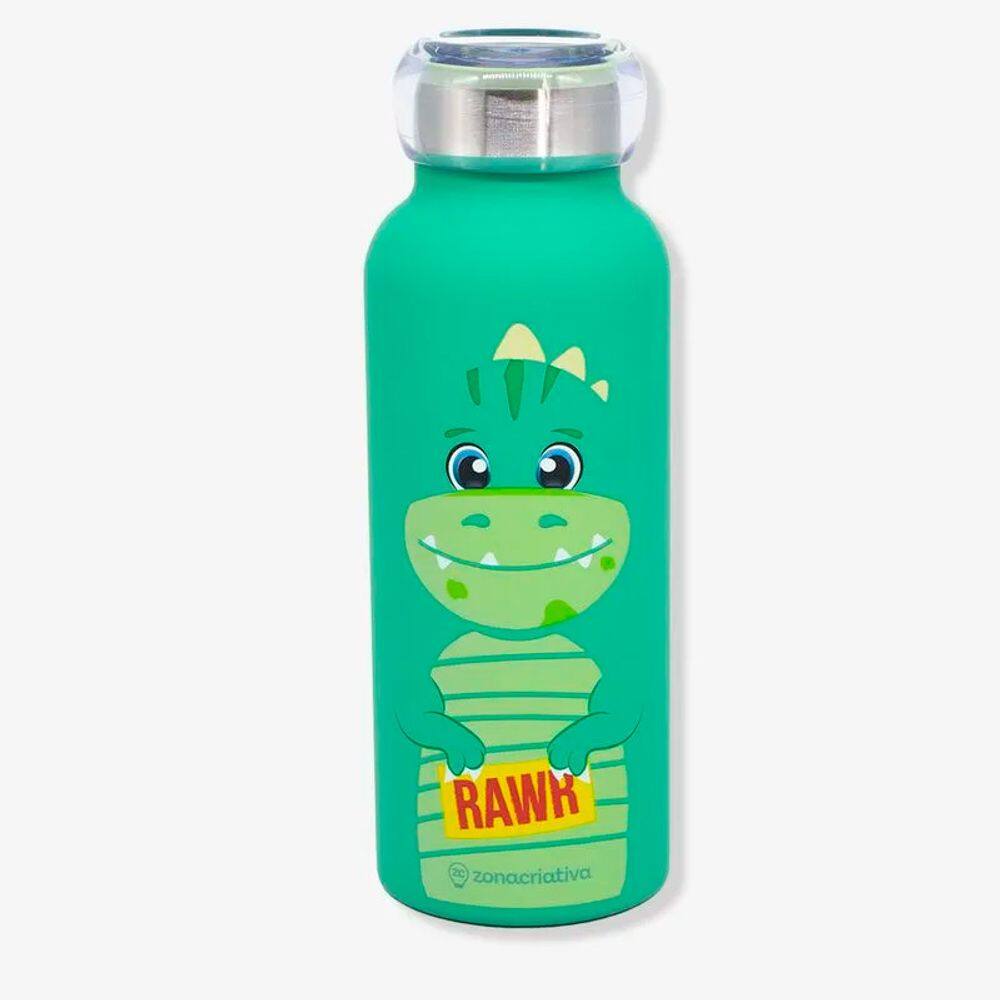 Garrafa Bubble 500ml Dinossauro 10072951 - ZonaCriativa