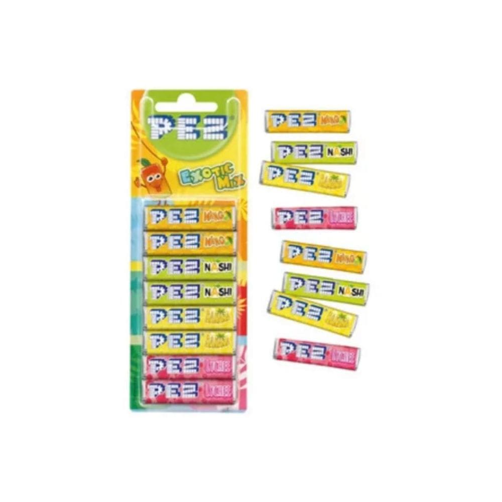 Pez Refil Sabor Sabores Exoticos C/ 8un 68g