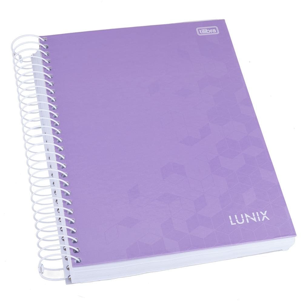 Caderno Tilibra Universitário Lunix 16 Matérias 256 Folhas
