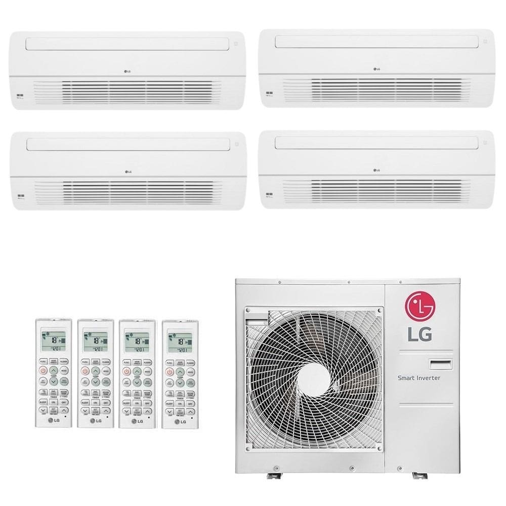 Ar Condicionado Multisplit Bi 48000 Btu(4x12000) Quente/frio - Inverter - LG - 220v - Amnw12gtuc0 / A4uw30gfa2