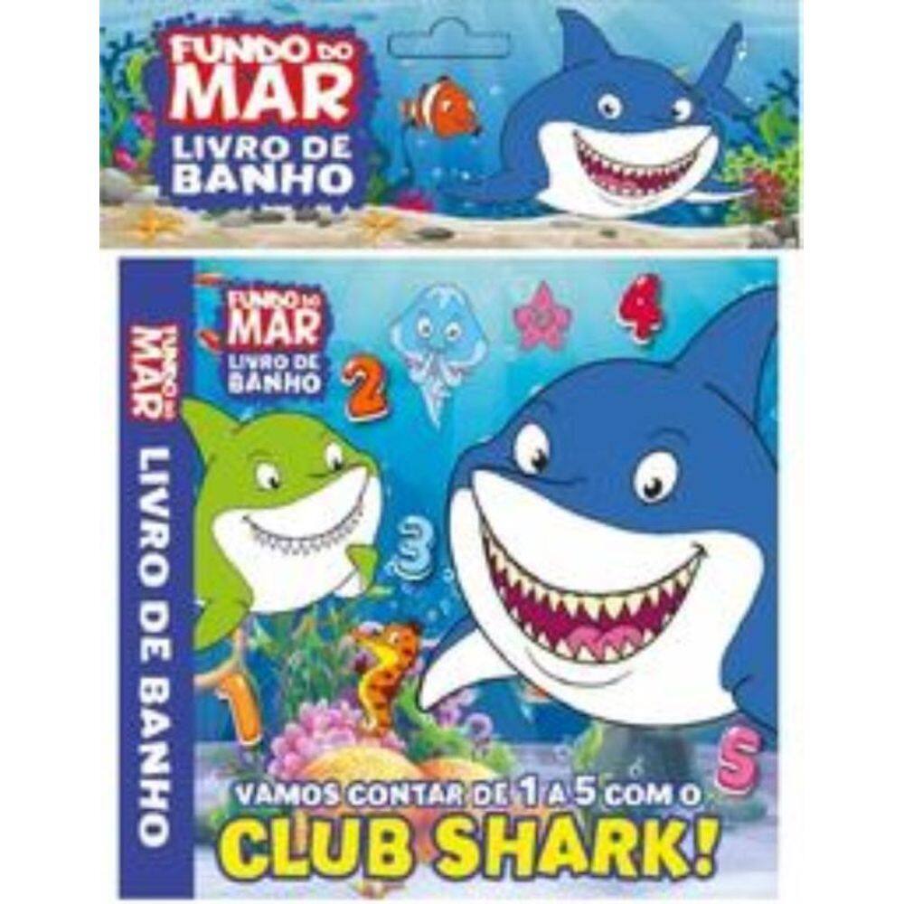 Fundo do mar -Livro de banho