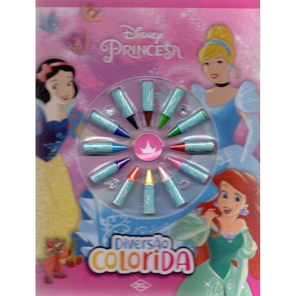 Disney - Diversão Colorida - Princesas