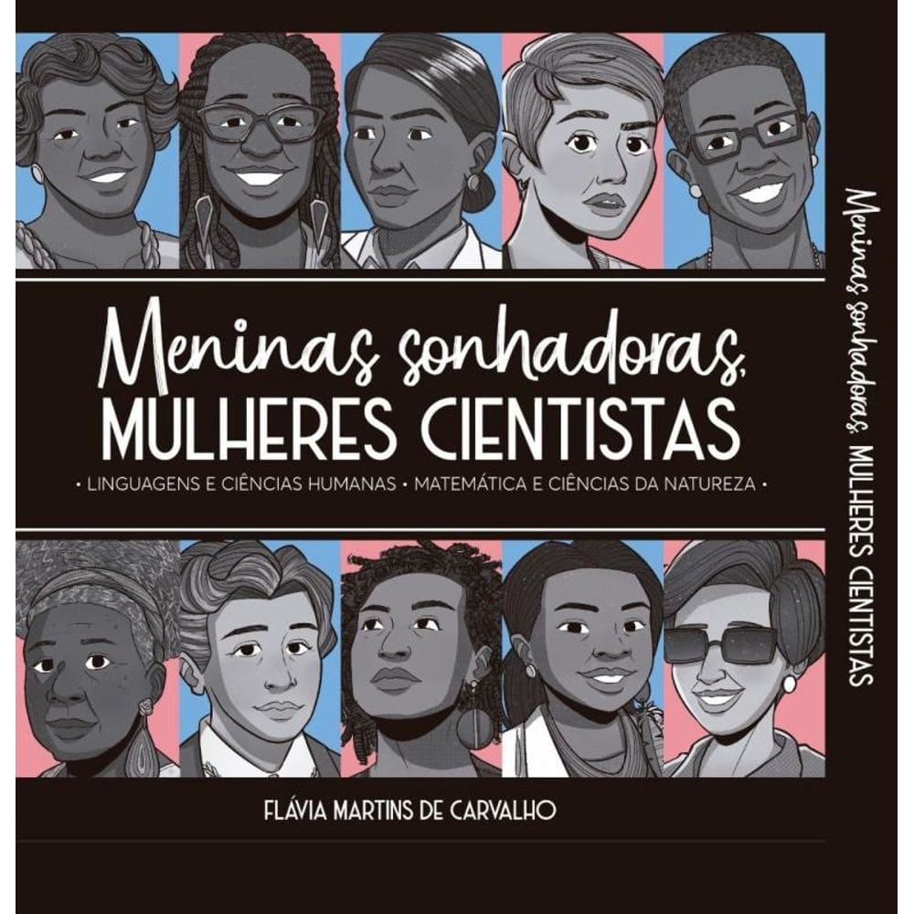 Box - Meninas Sonhadoras, Mulheres Cientistas: linguagens e ciências humanas, matemática e ciências da natureza