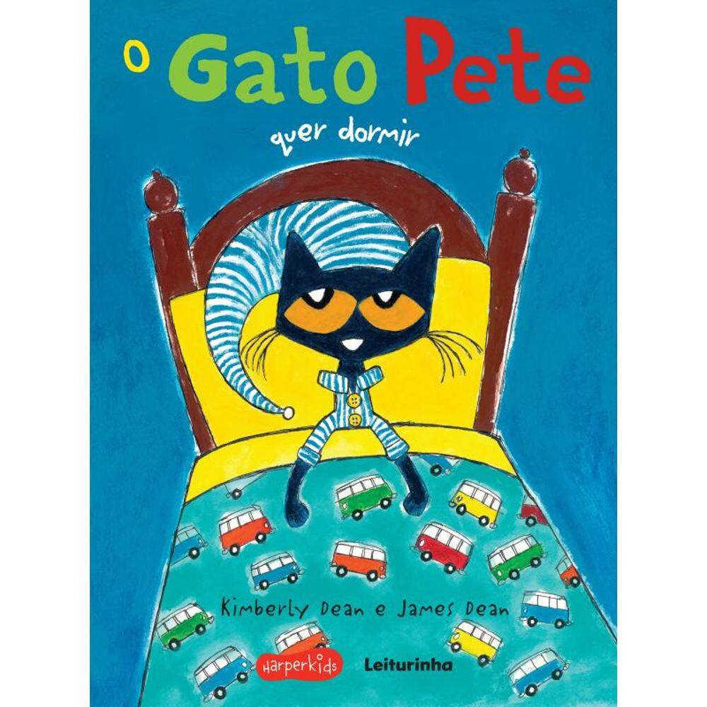 O gato Pete quer dormir