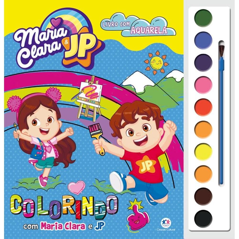Maria Clara e JP - Colorindo com Maria Clara e JP