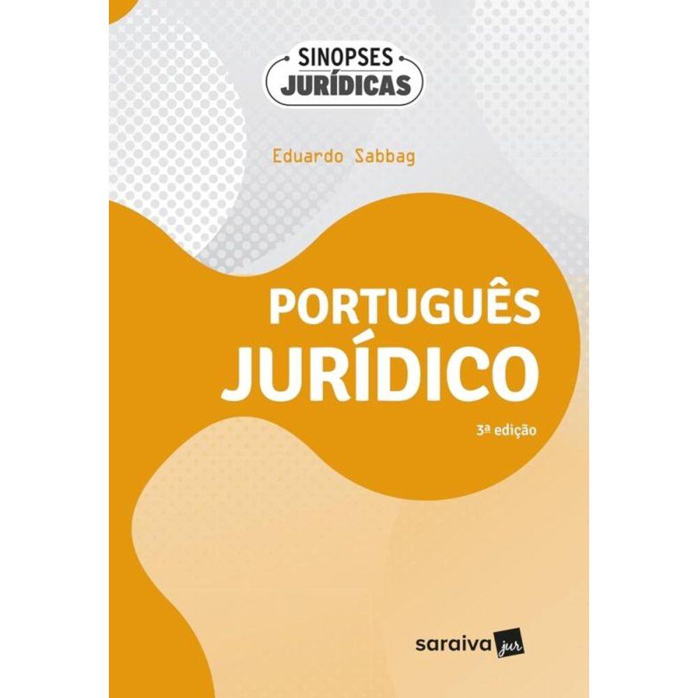 Português Jurídico - Coleção Sinopses Jurídicas - 3ª Edição 2025